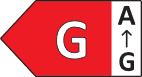 Energieeffizienzklasse: G (A>G) Energieeffizienzklasse: G (A>G)